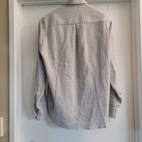 Donna Karan Signature Gold Label Men’s Dress Shirt. 15 1/2- 34/35 Color is Straw - Picture 6 of 6